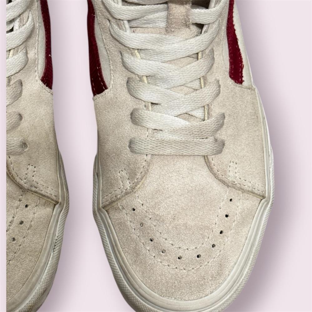 Vans Sk8-Hi Classic Sport White Port Royal – Women’s 8 / Men’s 6.5 - Picture 4 of 7